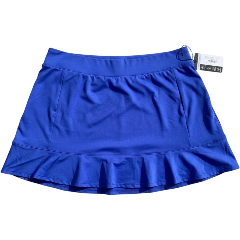 Tail Activewear Michella 18" Golf Tennis Skort Capri Blue  Womens L NWT
